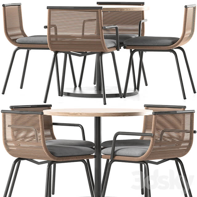 RODA Dining Outdoor Set
