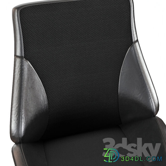 Armchair Deaux TASK CHAIR by Flexsteel in combination finish.