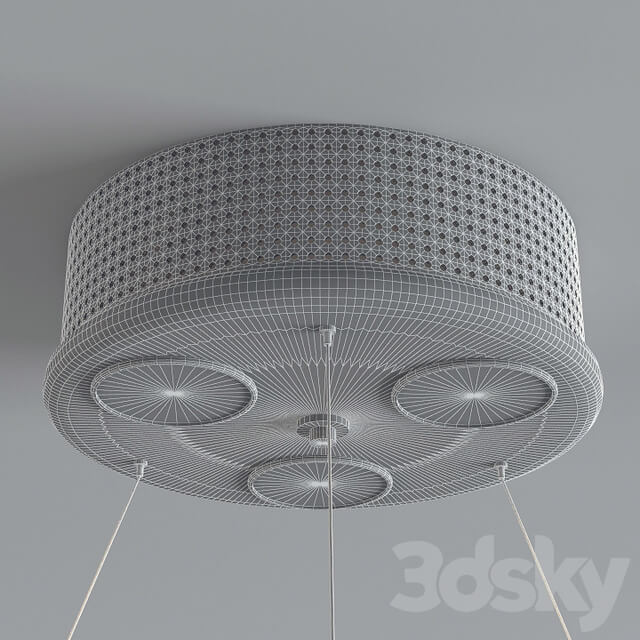 Masca quot Loop quot Pendant light 3D Models