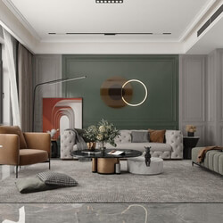 3D Interior Scene File 3dsmax Model Livingroom 465 By Huy Hieu Lee 