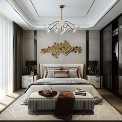 3D Interior Scenes File 3dsmax Model Bedroom 428 By Viet Long Lee 