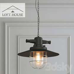 Hanging lamp LOFT HOUSE P 189 Pendant light 3D Models 