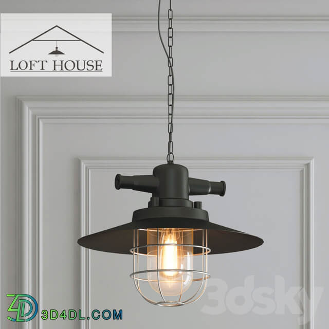 Hanging lamp LOFT HOUSE P 189 Pendant light 3D Models
