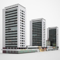 The building of Moscow Street. Sadovaya Triumfalnaya 14 22 
