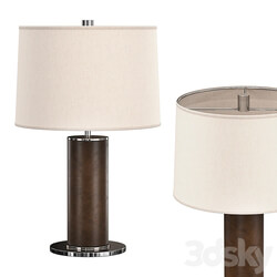Beckford Leather Table Lamp 