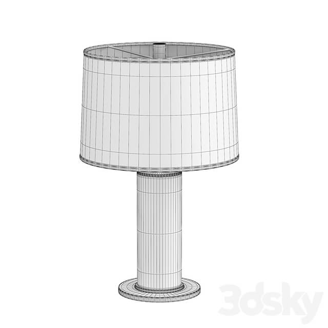 Beckford Leather Table Lamp