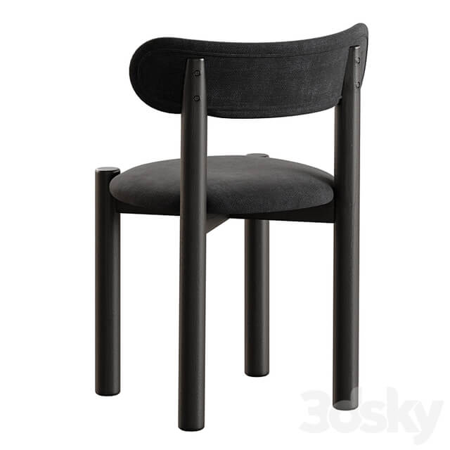 Nebai chair with hard and soft back