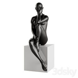 Finesse Decor Antoinette Doll Sculpture With Base 