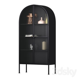 Ellos skap cabinet showcase with decor 
