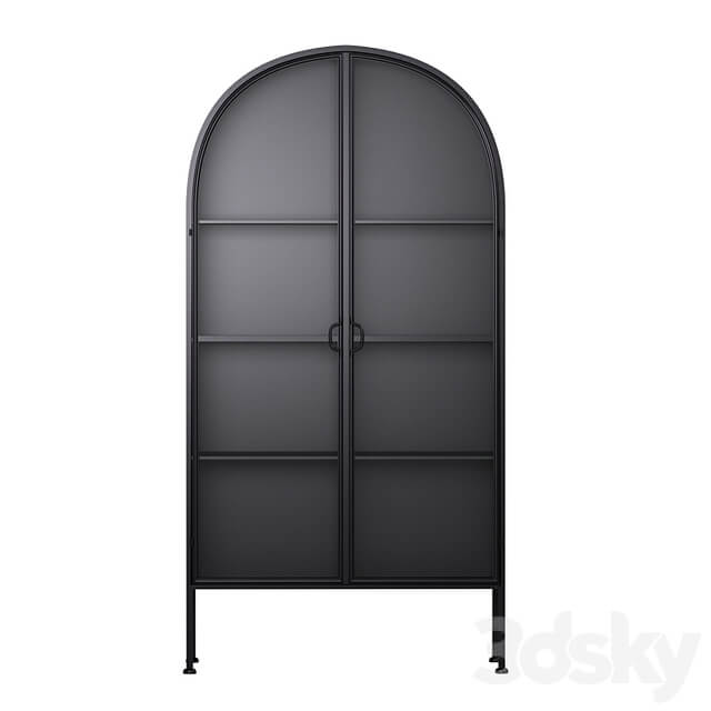 Ellos skap cabinet showcase with decor