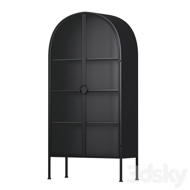 Ellos skap cabinet showcase with decor