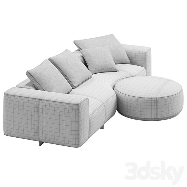 Yves Sofa 04 by Minotti