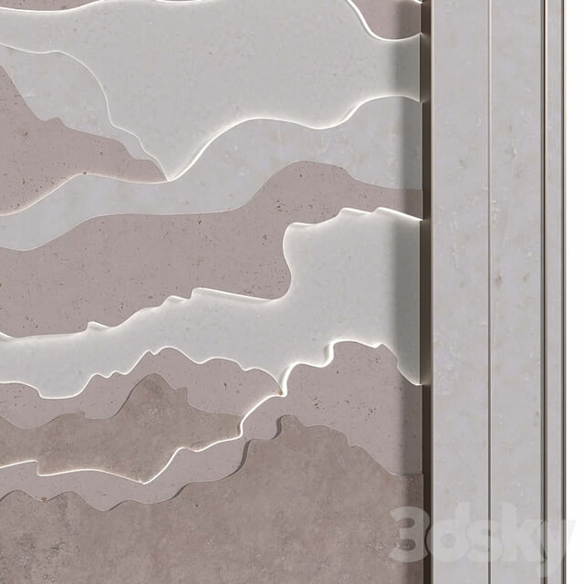 Headboard Stone wall panel