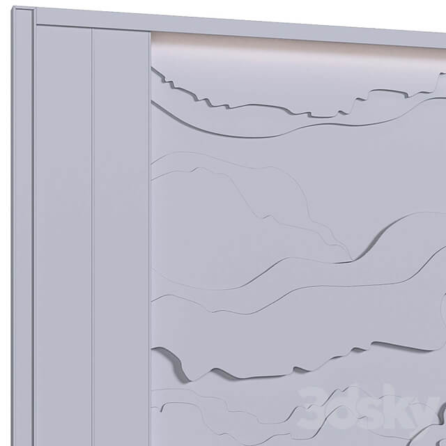 Headboard Stone wall panel