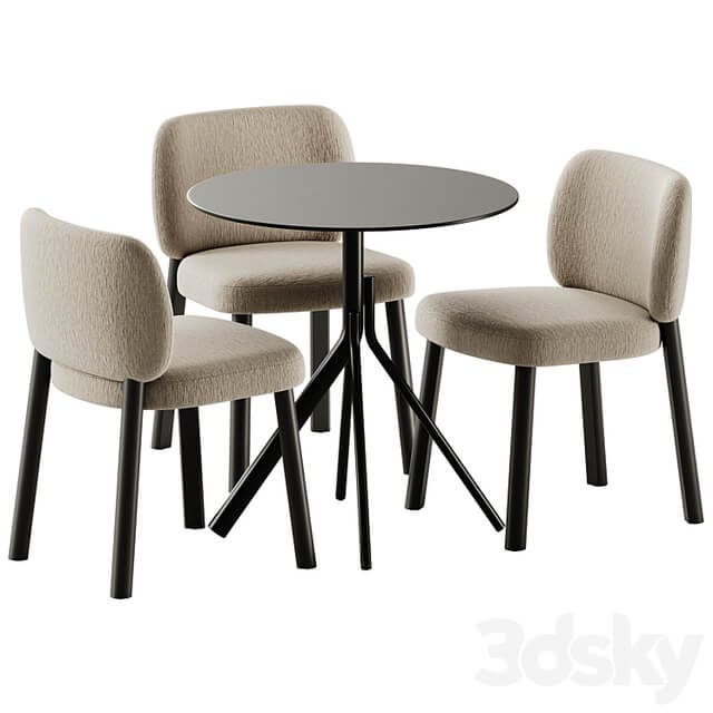 Bross Aretha Chair and Et al Main Table