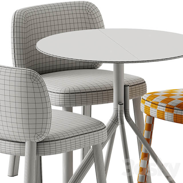 Bross Aretha Chair and Et al Main Table