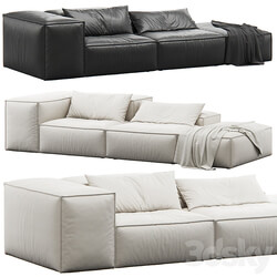 Extrasoft Sofa by Living Divani Comp 4 