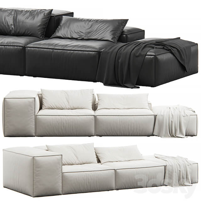 Extrasoft Sofa by Living Divani Comp 4