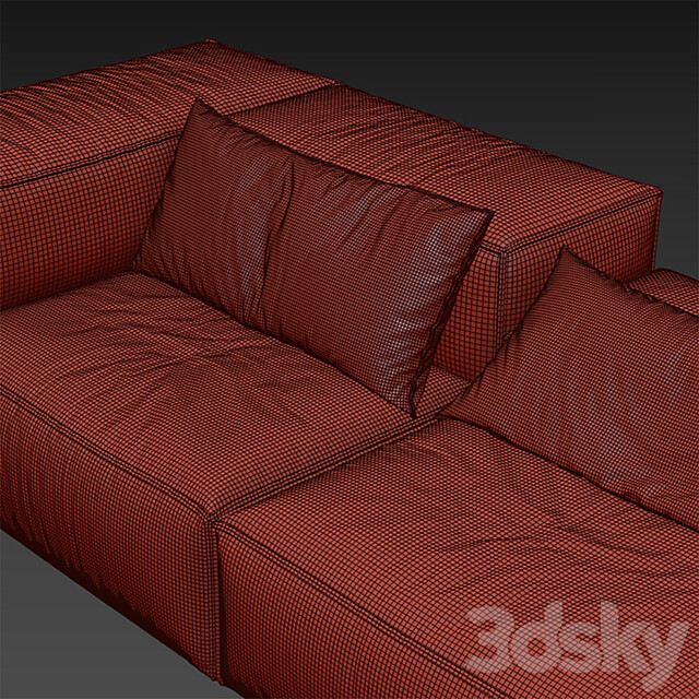 Extrasoft Sofa by Living Divani Comp 4