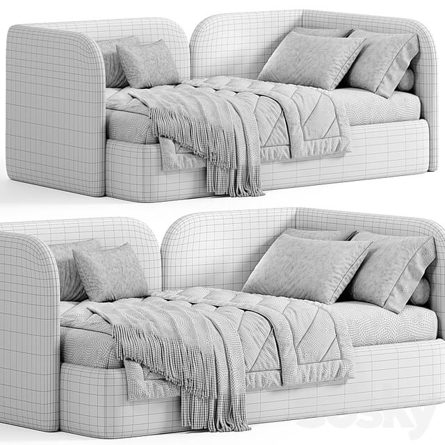 Amaliya Kids Bed by Divan