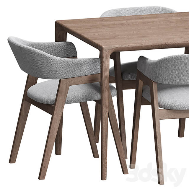 Lisbon Chelsea table and chairs Deephouse