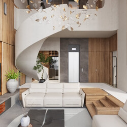  House Interior by Hoang The Luc 