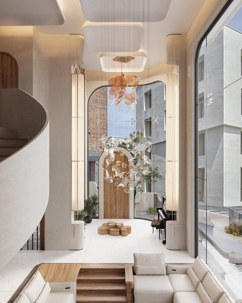 House Interior by Hoang The Luc