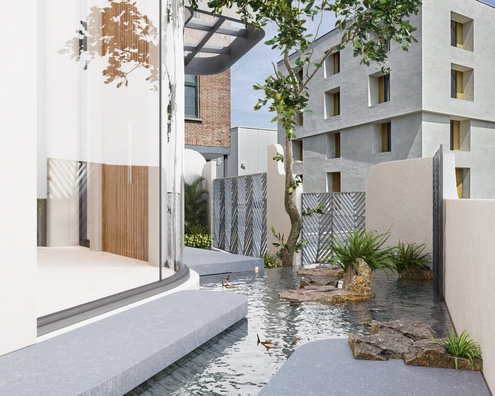  House Interior by Hoang The Luc