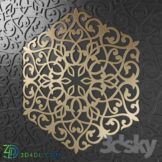Arabic decor panel