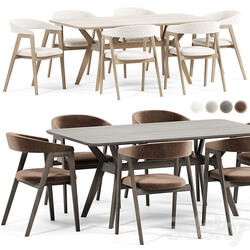 Trevor Chair, Webstr Table By Divanru 