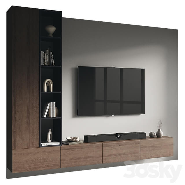 TV wall set 121
