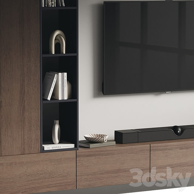 TV wall set 121