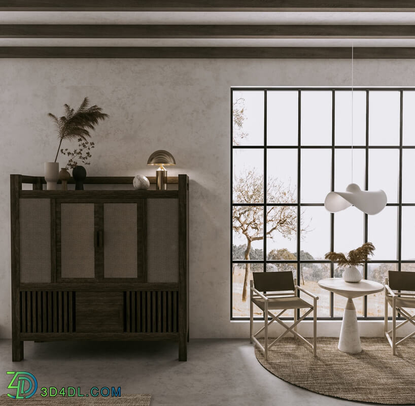 3D Interior Scene File 3dsmax Model Livingroom 439 By VuVu