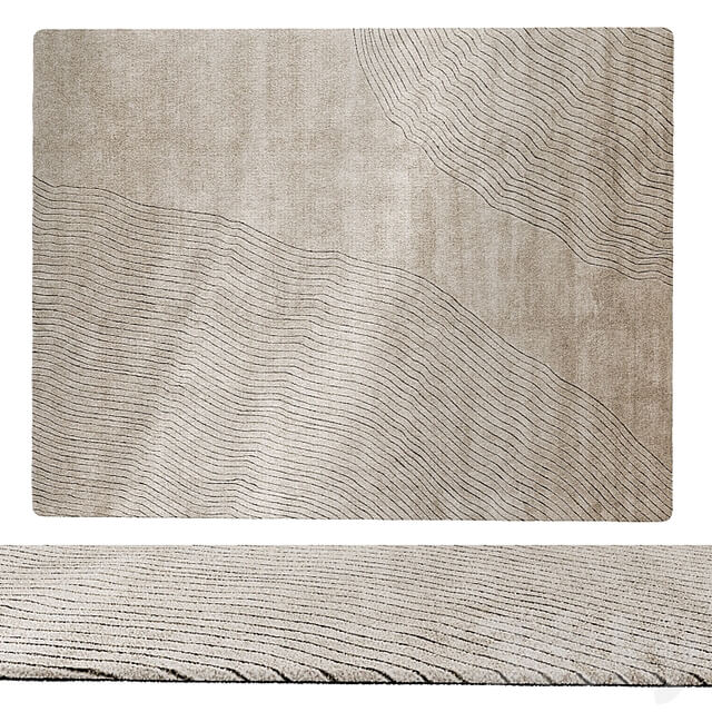 Sands rug by Claudia
