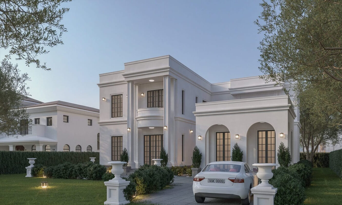  Villa Exterior by Hoang Trong Quan