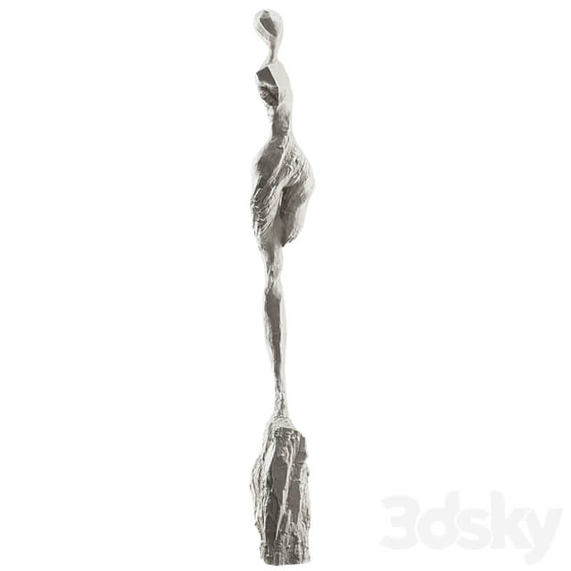 Abstract human sculpture 12