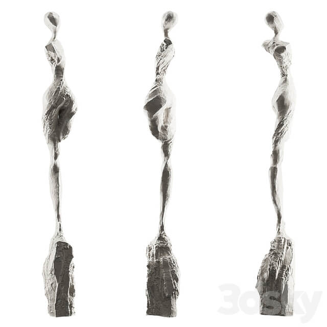 Abstract human sculpture 12