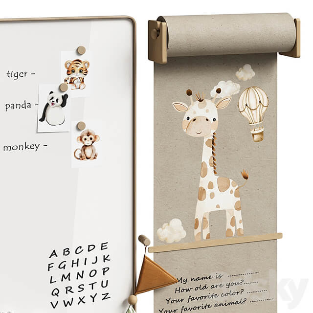 Wall decor for children's room