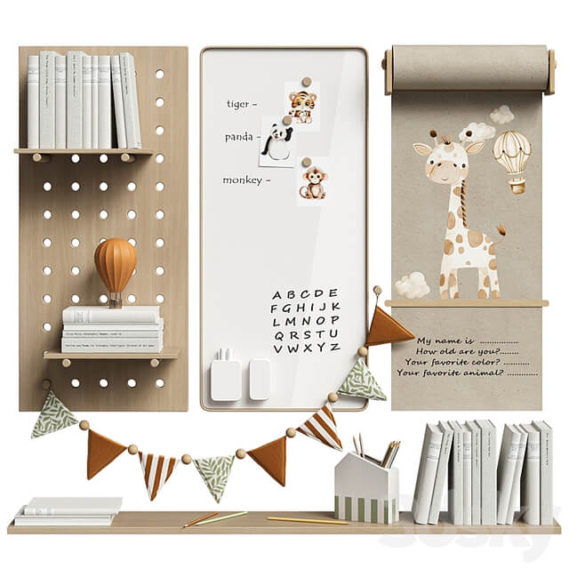 Wall decor for children's room