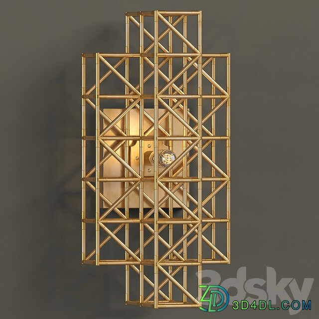 Chandelier Roll Hill Gridlock pendant sconce Pendant light 3D Models