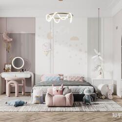3D Model Interior Children Room 43 By Kha Vi 
