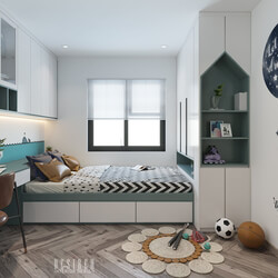 3D Model Interior Children Room 42 By Thu Cuc 