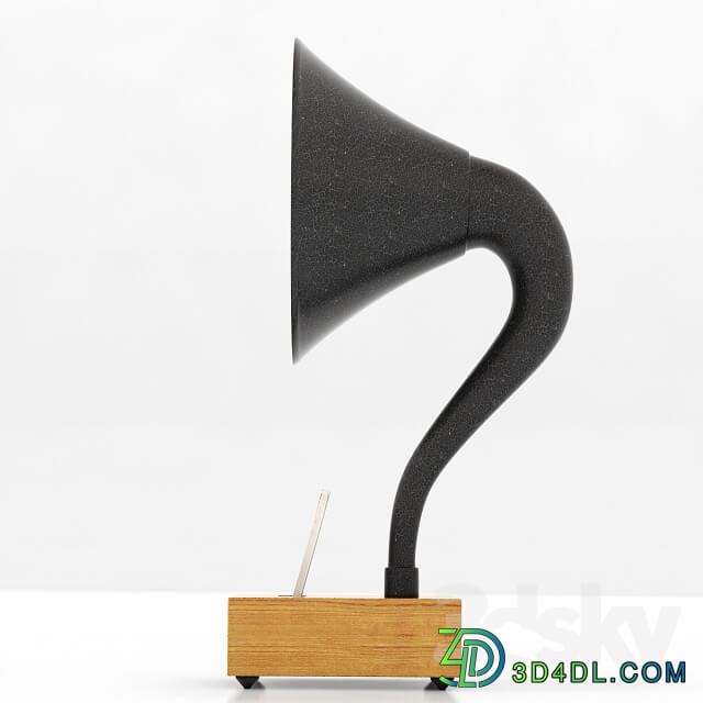 Restoration Hardware iPhone Gramophone Walnut
