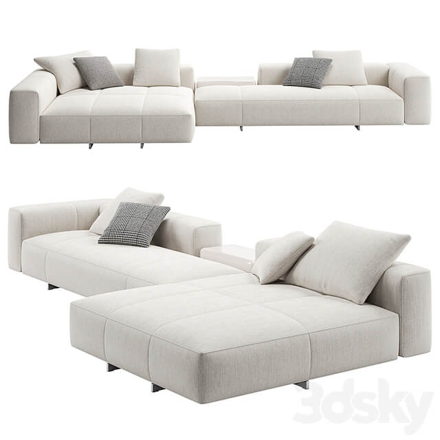 Yves Sofa 09 by Minotti