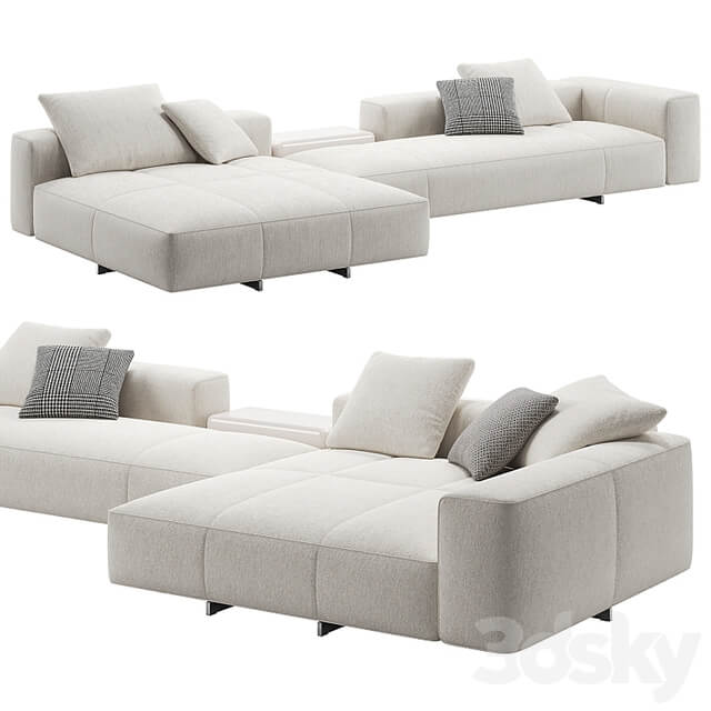 Yves Sofa 09 by Minotti