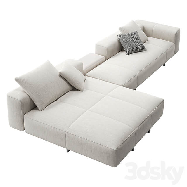 Yves Sofa 09 by Minotti