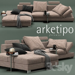 Sofa Moving Arketipo composition A  