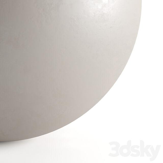 Seamless decorative plaster material