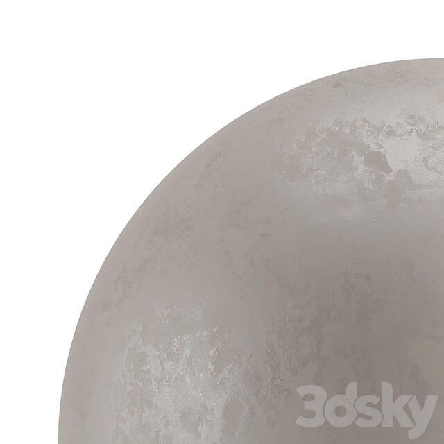 Seamless decorative plaster material