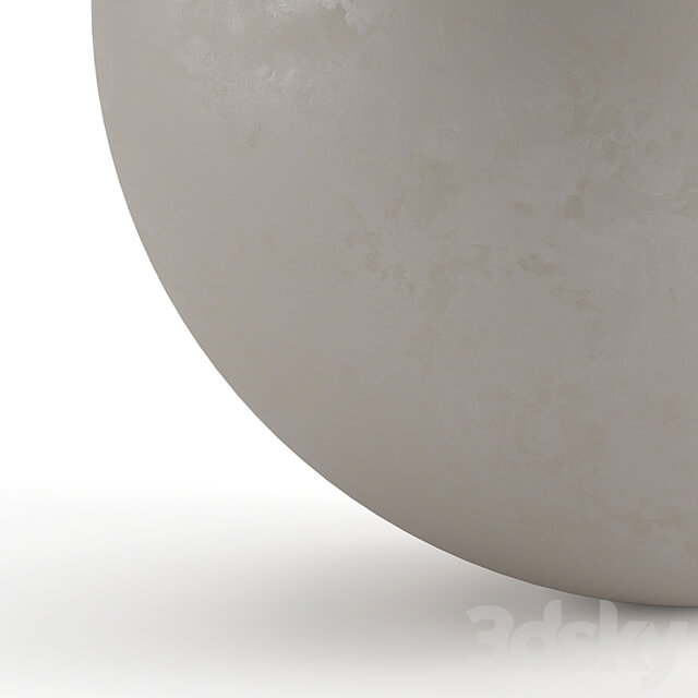 Seamless decorative plaster material